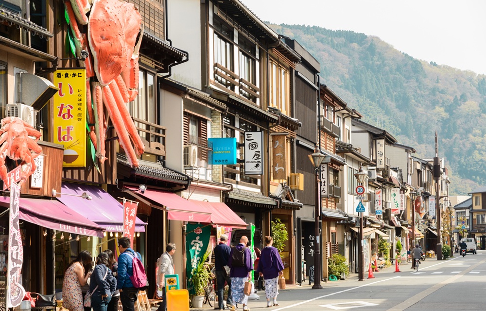 城崎温泉　温泉街